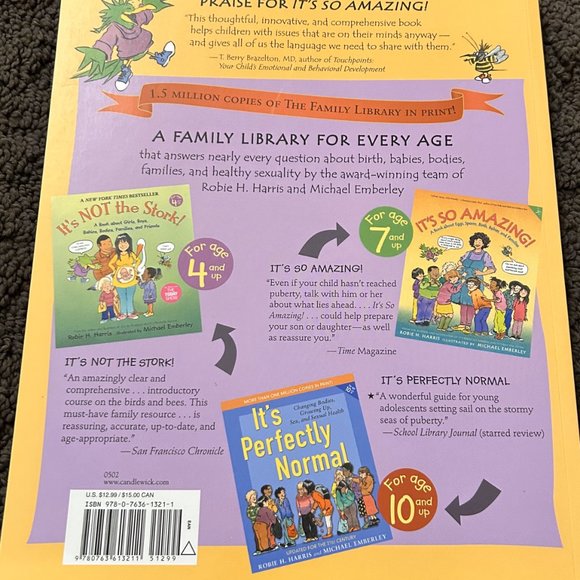 It's So Amazing -A Book About Eggs, Sperm, Birth, Babies, and Families - Picture 2 of 2